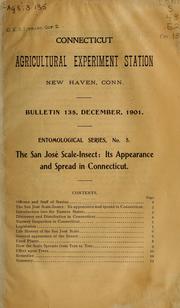 The San José scale-insect