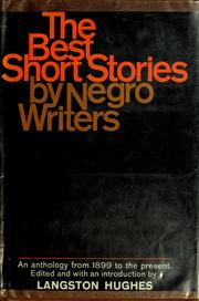 The Best Short Stories by Negro Writers