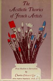 The Aesthetic Theories of French Artists