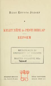 Kelet népe és Pesti hírlap