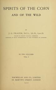 Spirits of the corn and of the wild