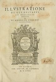 Illvstratione de gli epitaffi et medaglie antiche