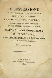 Illustrazione di un vaso antico di vetro ritrovato in un sepolcro presso l'antica Populonia