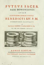 Puteus sacer agri bononiensis