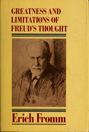 Greatness and limitations of Freud's thought