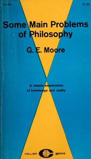 Some main problems of philosophy