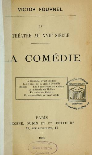 Le théâtre au XVIIe siècle
