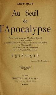 Au seuil de l'apocalypse