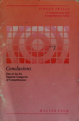 Conclusions