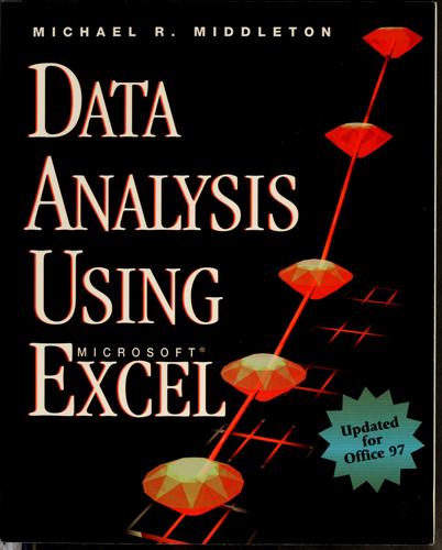 Data analysis using Microsoft Excel