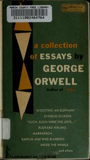 A collection of essays