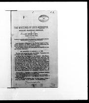 The writings of Louis Hennepin, Recollect Franciscan missionary