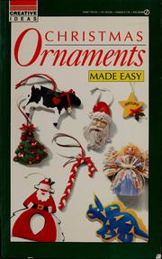 Christmas ornaments made easy