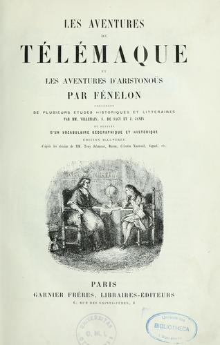 Les aventures de Télémaque et les aventures d'Aristonoüs