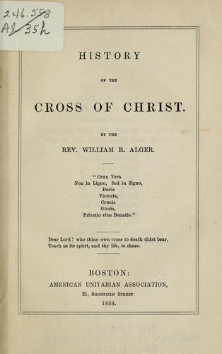 History of the cross of Christ