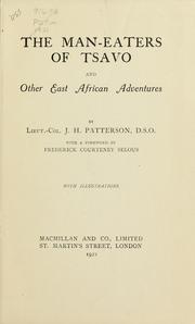 The man-eaters of Tsavo