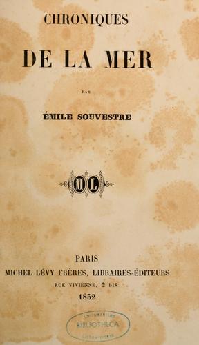 Chroniques de la mer
