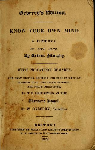 Know your own mind