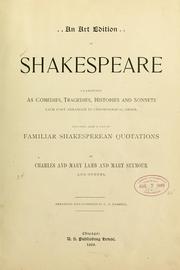 An Art Edition of Shakespeare