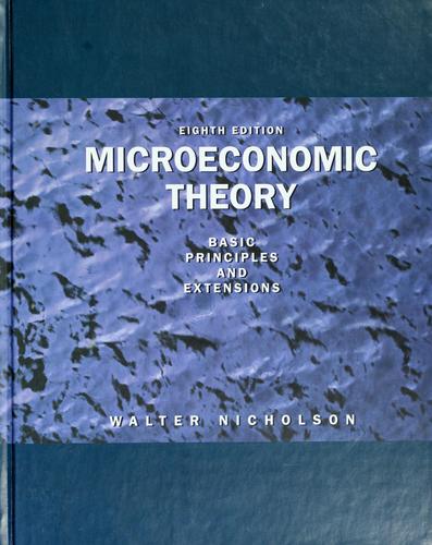Microeconomic theory