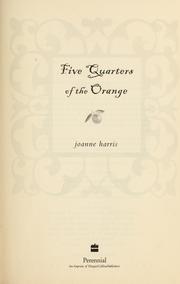 Five Quarters of the Orange