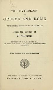 The mythology of Greece and Rome