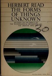 The forms of things unknown