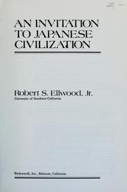 An invitation to Japanese civilization