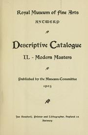 Descriptive catalogue