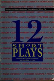 Twelve short plays