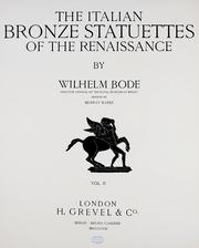 The Italian bronze statuettes of the Renaissance