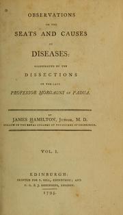 Observations on the seats and causes of diseases
