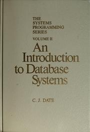 An introduction to database systems