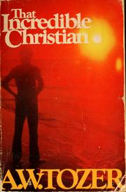 That incredible Christian