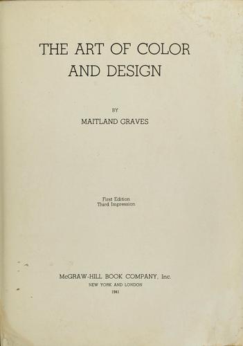 The art of color and design