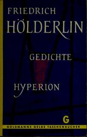 Gedichte ; Hyperion