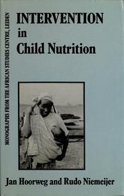 Intervention in child nutrition