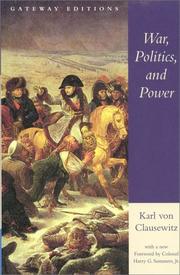 War, politics, and power