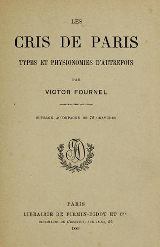 Les cris de Paris