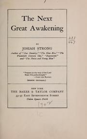 The next great awakening