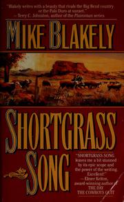 Shortgrass song