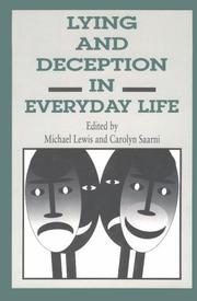 Lying and deception in everyday life