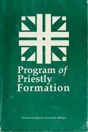 The program of priestly formation