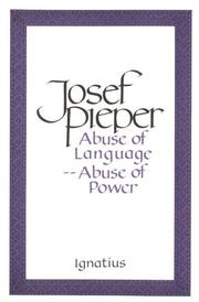 Abuse of language, abuse of power