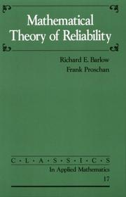 Mathematical theory of reliability