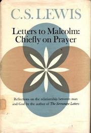 Letters to Malcolm