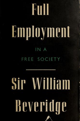 Full employment in a free society