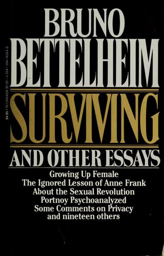 Surviving, and other essays
