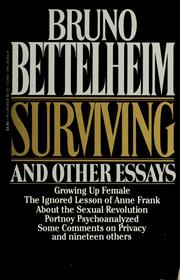 Surviving, and other essays
