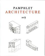 Pamphlet Architecture 9